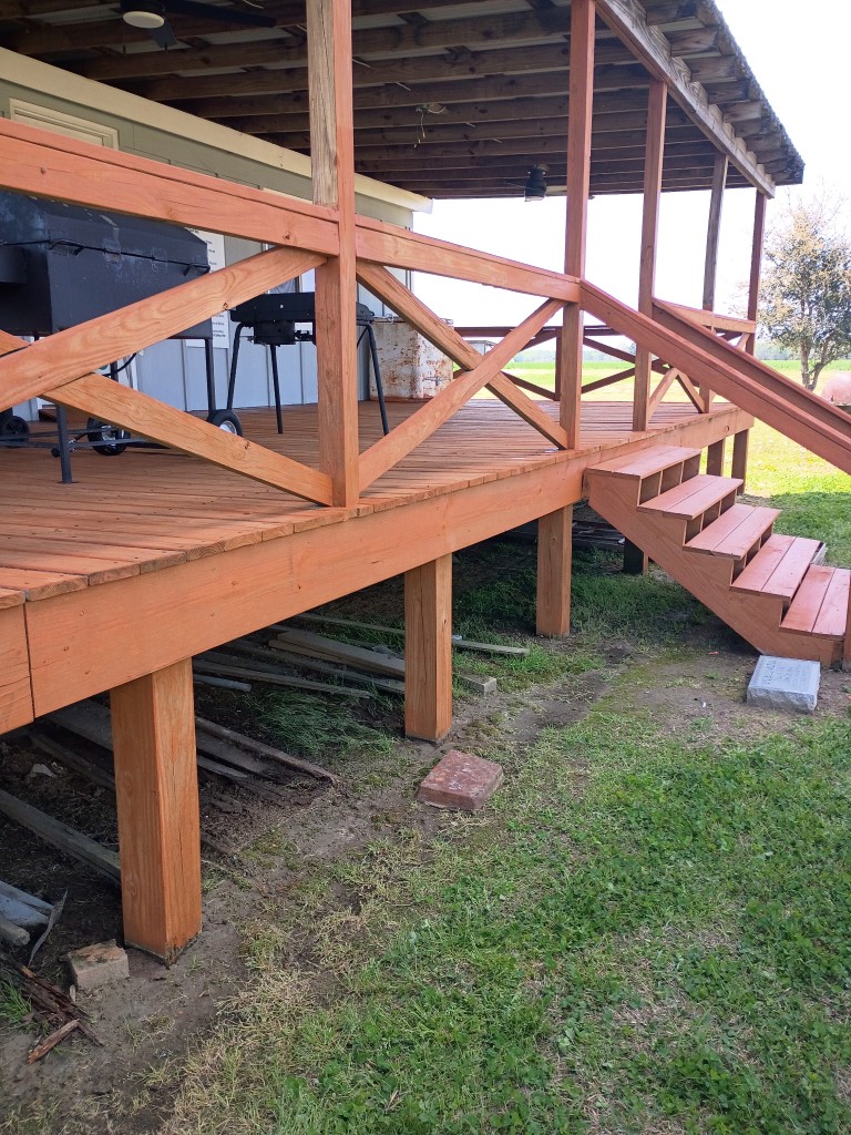 Deck Staining — Grand Strand after